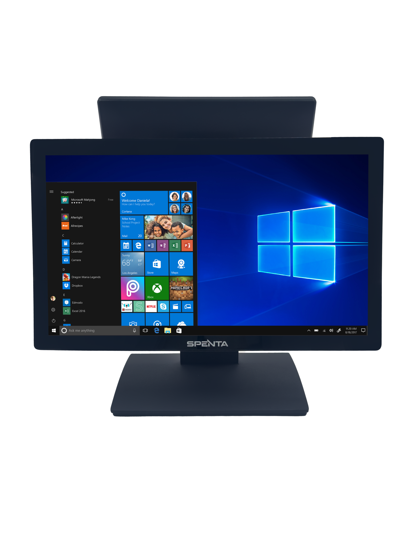 SPENTA SP-185I İ5 5.NESİL 8GB 128GB SSD 18,5'' Multi Dokunmatik +11,6'' Müşteri Gör Ekranı Wifi/Speaker Pos PC