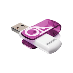 PHILIPS FM64FD05B/00 64GB USB2.0 Mor/Beyaz USB Bellek