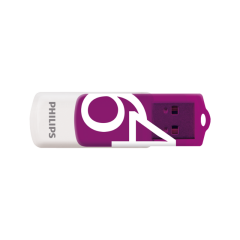 PHILIPS FM64FD05B/00 64GB USB2.0 Mor/Beyaz USB Bellek