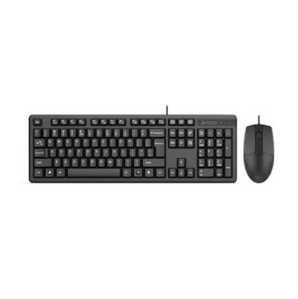 A4 TECH KR-3330 Q Türkçe USB Standart Siyah Klavye+ Mouse