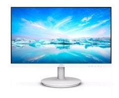 PHILIPS 271V8AW VLine 27'' LED IPS 4ms 75Hz 1920x1080 FullHD VGA HDMI Multimedya (VESA) Beyaz Monitör