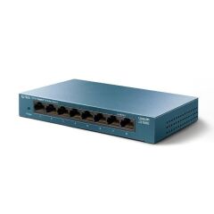 TP-LINK LS108G 8 port Gbit Desktop Yönetilemez Çelik Kasa Switch