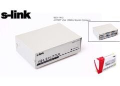 S-LINK MSV-1415 4 Port VGA Monitör Çoklayıcı (150 MHZ)