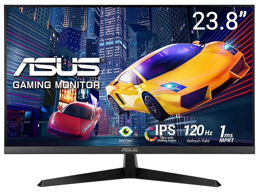 ASUS VY249HGR 23.8'' LED IPS 1ms 120Hz 1920x1080 FullHD VGA HDMI (Vesa) AdaptiveSync Siyah Monitör