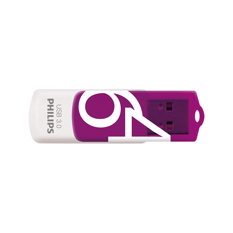 PHILIPS FM64FD00B/00 64GB USB3.0 Mor/Beyaz USB Bellek