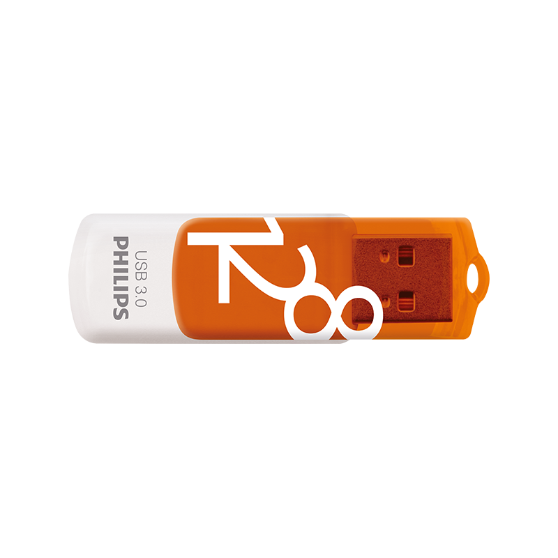 PHILIPS FM12FD00B/00 128GB USB3.0 Turuncu/Beyaz USB Bellek