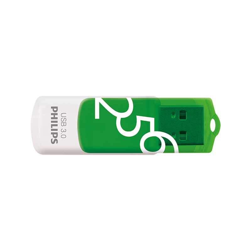 PHILIPS FM25FD00B/00 256GB USB3.0 Yeşil/Beyaz USB Bellek
