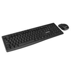 EVEREST KM-719 Q Türkçe Kablosuz Multimedya Siyah Klavye+ Mouse