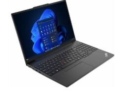 LENOVO ThinkPad E16 G3 21SR006RTX Ultra 7-255H 16GB 512GB SSD O/B Intel Arc 140T 16'' DOS Siyah Notebook