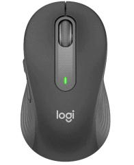 LOGITECH Signature M650 Bluetooth Kablosuz siyah Sessiz Mouse
