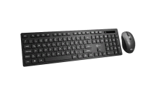 LECOO KW201 Q Türkçe Kablosuz Siyah Klavye + Mouse Seti
