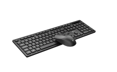 LECOO KW201 Q Türkçe Kablosuz Siyah Klavye + Mouse Seti