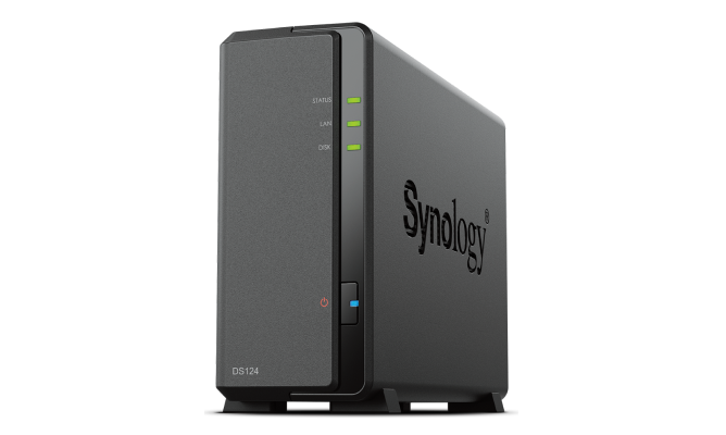 SYNOLOGY DiskStation DS124 1GB 1x3.5'' Disk Yuvalı RAID(0) NAS Server