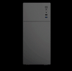 FRISBY FC-2760B 350W Siyah Mini Tower M-ATX Kasa