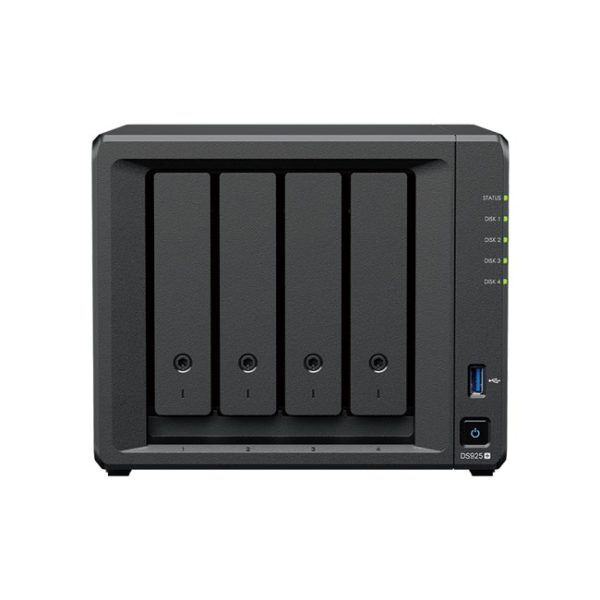 SYNOLOGY DiskStation DS925PLUS 4GB 4x3.5'' Disk Yuvalı RAID(1-0-5-6-10) NAS Server