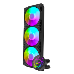 AIGO DCS360 LGA1700/AM4/AM5 360 mm ARGB Siyah Sıvı Soğutma