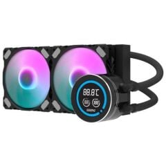 AIGO DN240D LGA1700/AM4/AM5 240 mm ARGB Siyah Sıvı Soğutma