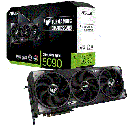 ASUS TUF-RTX5090-O32G-GAMING 32GB Geforce RTX5090 GDDR7 512bit 2xHDMI 3xDP 16x Ekran Kartı (ARGB)