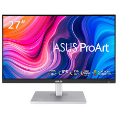 ASUS ProArt PA278CV 27'' IPS 5ms 75Hz WQHD 2560x1440 HDMI DP Siyah-Gümüş Monitör