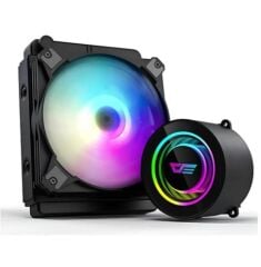 AIGO DX120 1700/1851/1200/AM5/ 120 mm ARGB Siyah Sıvı Soğutma