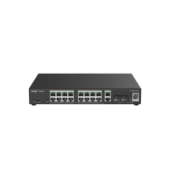 RUIJIE-REYEE RG-ES220GS-P 20 Port Gbit 16 Port PoE+ 250W 2xGbit+2xSFP Uplink Cloud Managed Switch