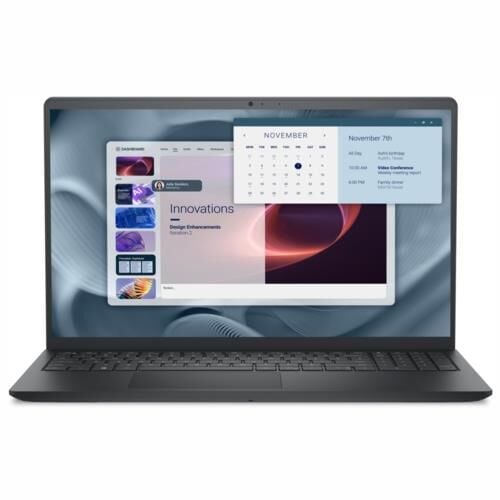 DELL Pro 15 Essential PV15255 Ryzen 5 7520U 8GB 512GB SSD O/B Radeon 15.6'' DOS Siyah Notebook