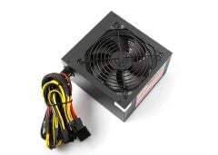 EVEREST EPS-600A 550W PEAK 600W Metalik 12cm Fanlı Aktif PFC Power Supply