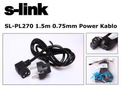 S-LINK SL-PL270 1.5 Mt L Tip 0.75mm PC Power Kablosu