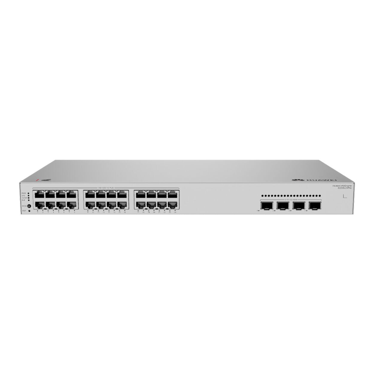 HUAWEI EKIT S220S-24LP4JX 24 Port Gbit 24 Adet Poe 195W 2 SFP (10GB)+2 SFP 2.5GB) Rack mount Yönetilebilir (L2) Switch