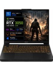 ASUS TUF Gaming F16 FX607VJB-RL037 Core 5 210H 16GB 512GB SSD 6gb RTX3050 16'' DOS Gaming Notebook