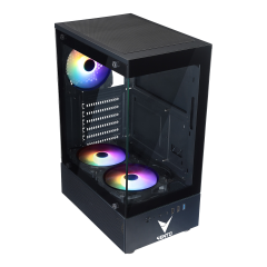 VENTO VG2803F 650W 80+ Siyah Temper Camlı Mid Tower ATX Kasa