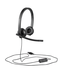 LOGITECH H570E Type-C Kurumsal Siyah Mikrofonlu Kulaklık 981-001431