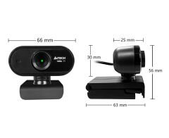 A4 TECH PK-925H 16MP 1080P HD Mikrofonlu Siyah Webcam