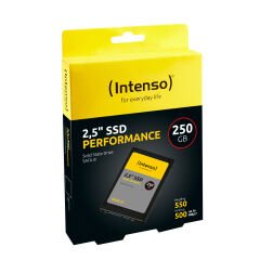 INTENSO 3814440 Performance 2.5'' 250GB (550/500MB/s) SATA SSD Disk