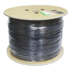HCS H06-00465-DP7-FB0000 CAT6 UTP 500 Metre Siyah/Outdoor Network Kablosu
