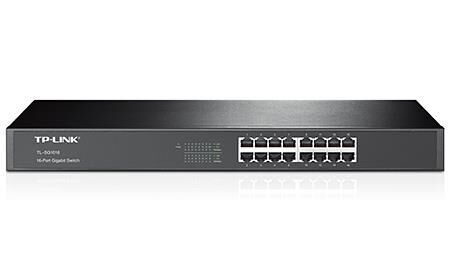 TP-LINK TL-SG1016 16 Port Gbit Rackmount Yönetilemez Çelik Kasa Switch