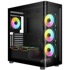 FRISBY FC-9570G VANTA-G 750W 80+ Bronze Siyah Mid Tower ATX Kasa