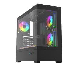 FRISBY FC-9585G TUNDRA 750W 80+ Bronze Siyah Mid Tower ATX Kasa