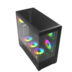 FRISBY FC-9585G TUNDRA 750W 80+ Bronze Siyah Mid Tower ATX Kasa