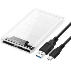 CODEGEN CODMAX CDG-HDC-30TC 2.5'' USB 3.1 Şeffaf Sata 3 Harici HDD Kutusu