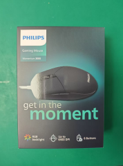 PHILIPS SPK9304 USB 6400dpi siyah RGB Optik Oyuncu Mouse