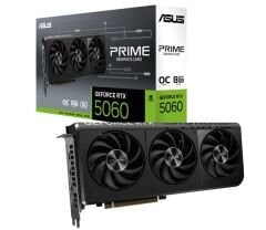 ASUS PRIME-RTX5060-O8G 8GB Nvidia RTX5060 GDDR7 128bit HDMI 3xDP 16x Ekran Kartı