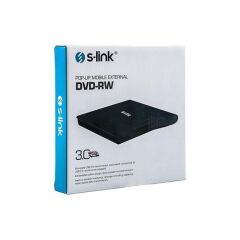 S-LINK SL-DRW06 USB 3.0 Harici Siyah Slim DVD-RW