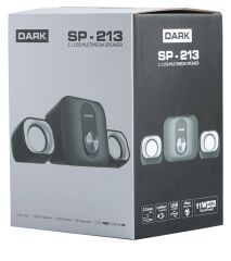 DARK SP213 2+1 11W Siyah Multimedya Hoparlör