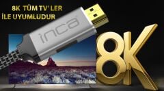 INCA IHM-15T 1.5 Mt 2.1V HIGH SPEED 8K HDMI Kablo