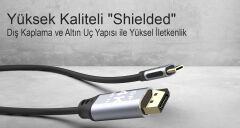 INCA ITCD-02TX 2 Mt TYPE-C TO DİSPLAYPORT Kablo