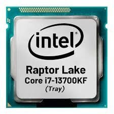 INTEL (13.Nesil) Raptor Lake i7-13700KF 2.50GHz ~ 5.40GHz 30MB 1700P İşlemci Tray (Fansız)