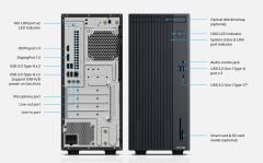ASUS ExpertCenter P500 MT P500MV-I7136216512B0D i7-13620H 16GB 512GB SSD O/B UHD770 DOS Masaüstü PC