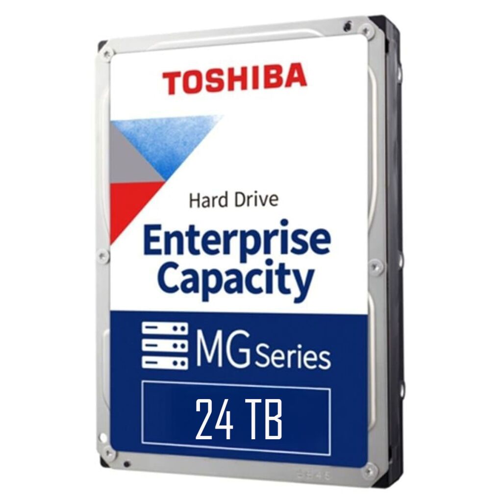 TOSHIBA MG11ACA24TE MG Series 3.5'' 24TB 7200rpm 1024MB SATA Enterprise 7/24 Harddisk