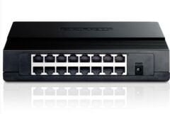 TP-LINK TL-SF1016D 16 Port Mbit Desktop Yönetilemez Plastik Kasa Switch